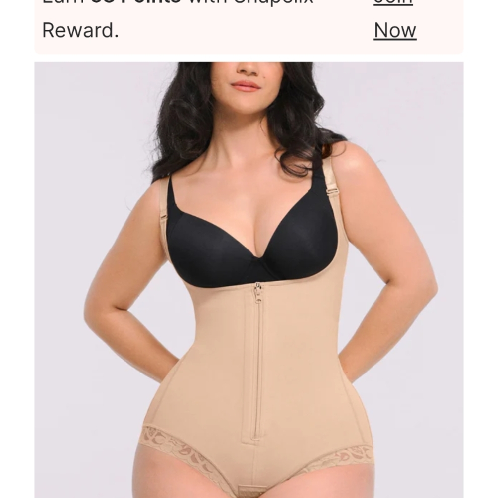 Seamless Tan Shapewear Bodysuit